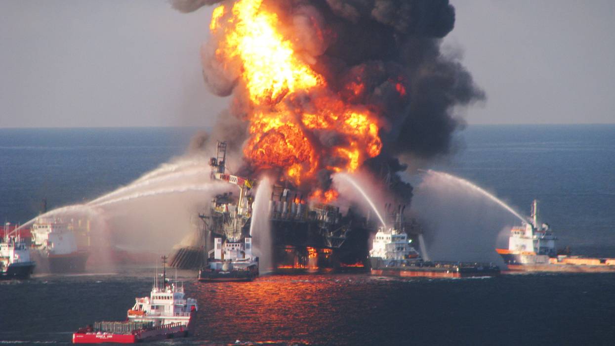 The Deepwater Horizon explosion
