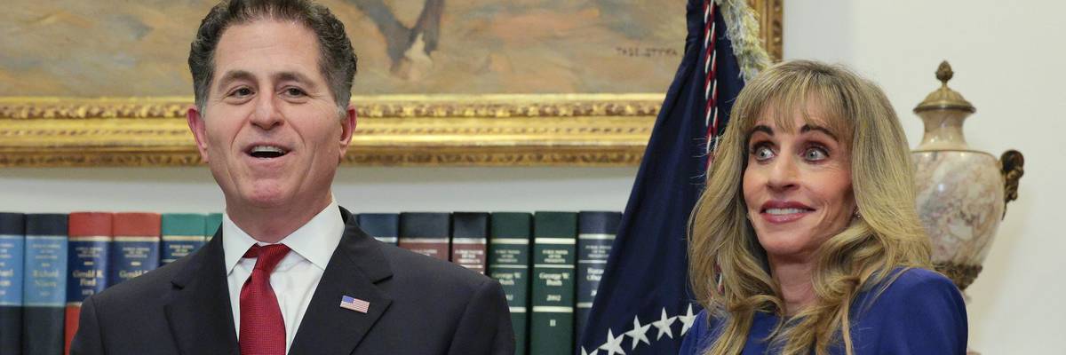 The Dell's give for Trump Accounts