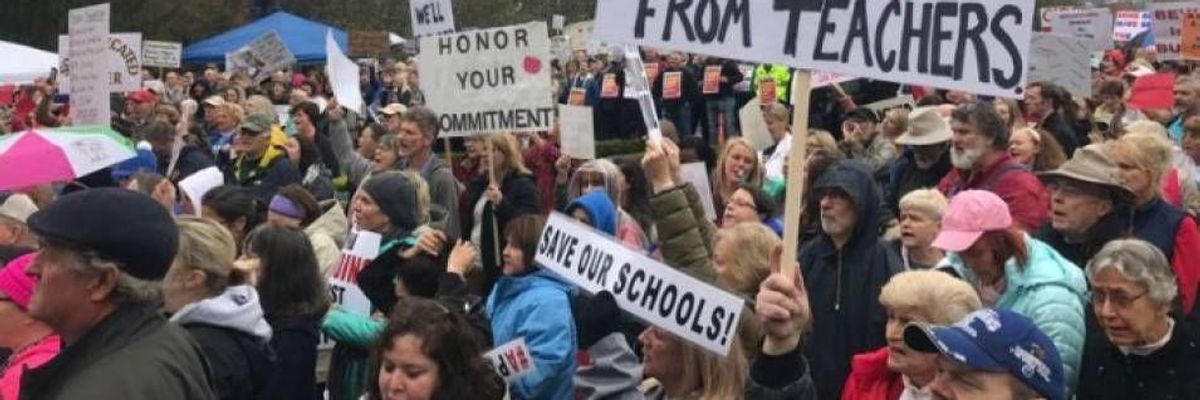 Will Teacher Uprisings Change Democrats?