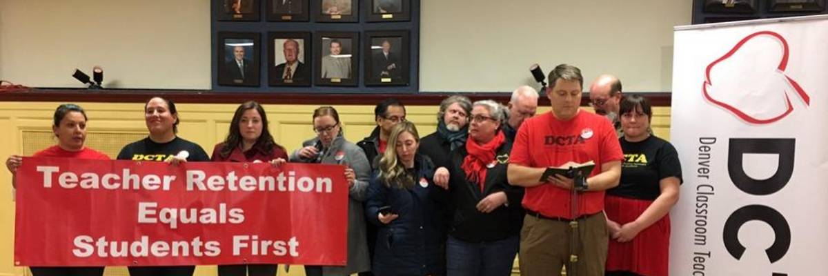 As Teachers Union Approves Strike, Denver Superintendent Wants to Turn Furloughed Federal Workers Into Scabs