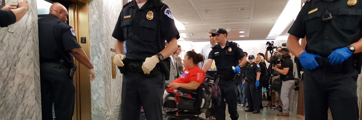 #AdaptAndResist: More Than 200 Protesters Demand Senators Reject Graham-Cassidy