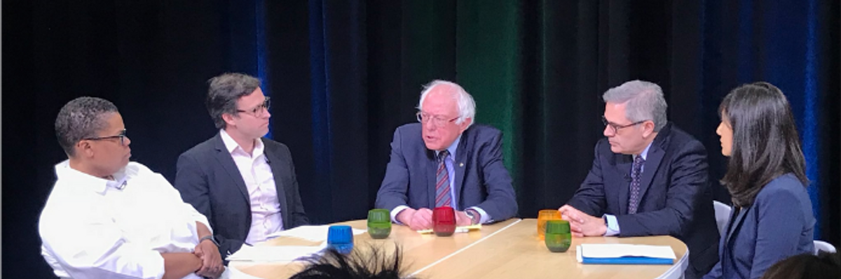 Watch Live: Sanders Joins Philly DA Larry Krasner for Roundtable Discussion on America's 'Broken' Criminal Justice System