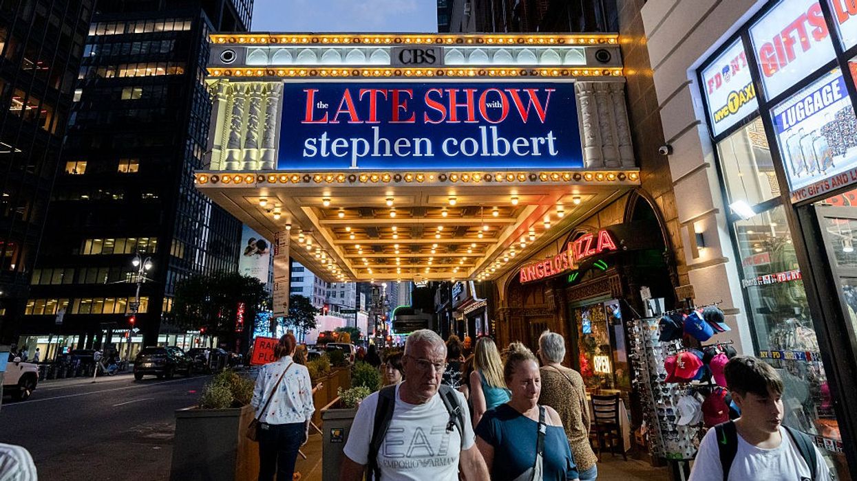 The Ed Sullivan Theater, where "The Late Show with Stephen Colbert" was recorded live