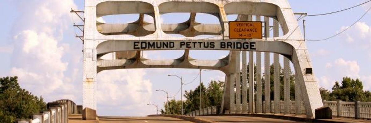 The Edmund Pettus Bridge in Selma, Alabama
