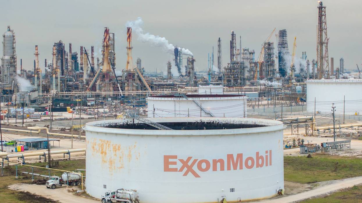 The ExxonMobil Baytown Refinery is seen on January 13, 2026 in Baytown, Texas.