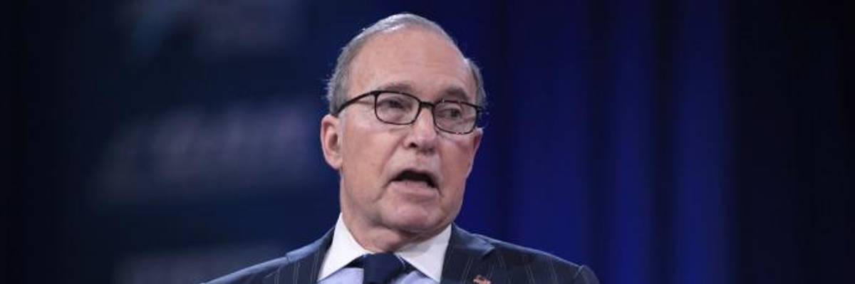 Trump Chooses 'Insufferable Wall Street Hack' Larry Kudlow as Top Economic Adviser
