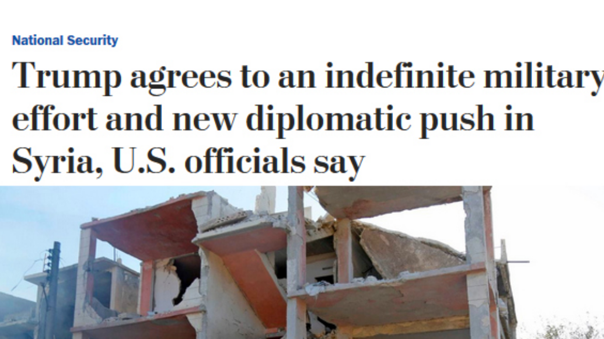 As Trump Commits to Endless War, Corporate Media Obsess Over Anonymous Op-Ed