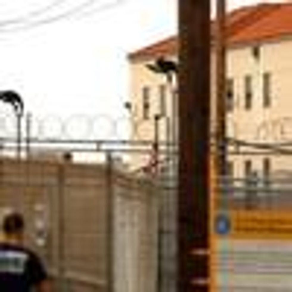 The federal prison in San Pedro, California