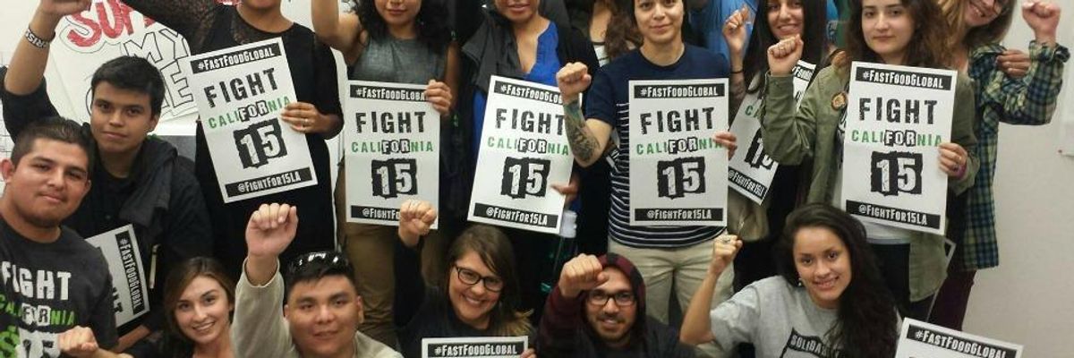 In Victory for Growing Workers Movement, LA Passes $15 Minimum Wage