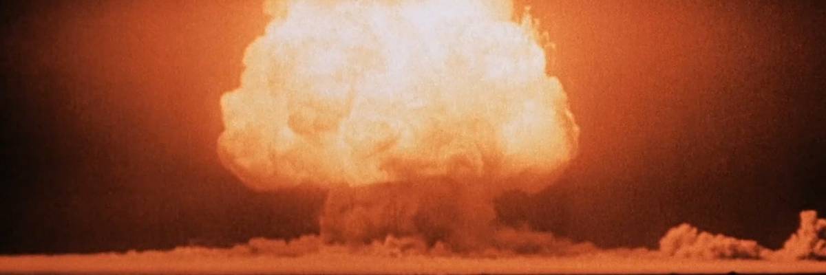 The first test of an atomic device.