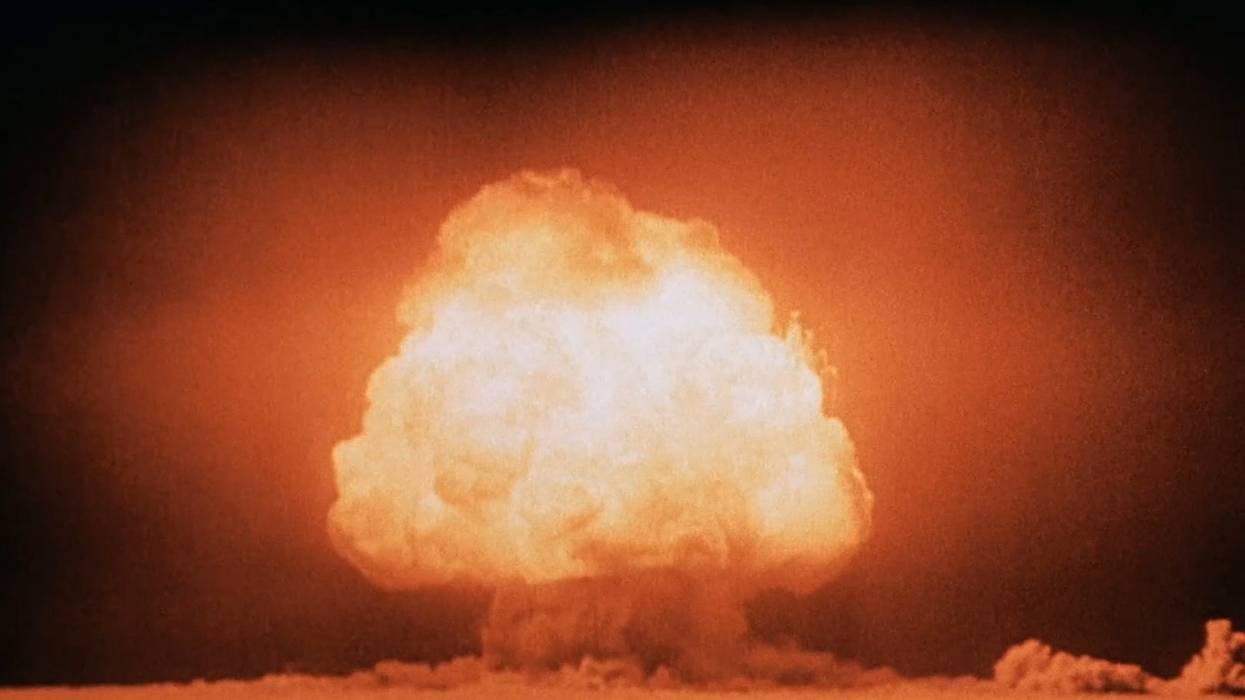 The first test of an atomic device.