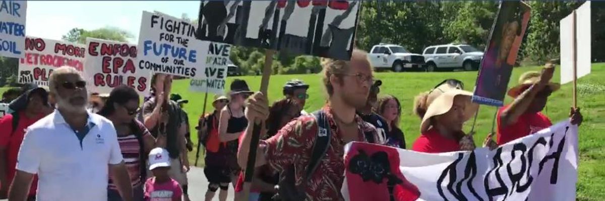 'Coalition Against Death Alley' Kicks Off 5-Day March for Environmental Justice in Louisiana's Petrochemical Corridor