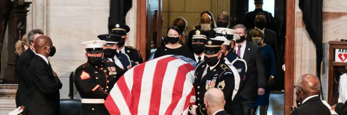 "No, I Won't Be Going": Trump Says He Will Not Pay Respects to John Lewis Lying in State