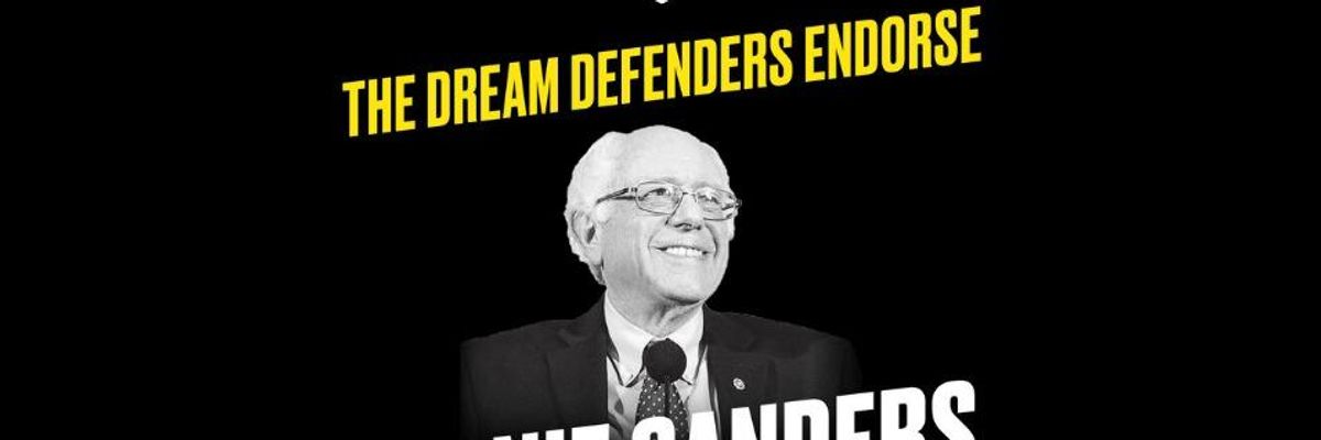 The Florida-based group Dream Defenders endorsed Sen. Bernie Sanders (I-Vt.) in the 2020 Democratic presidential primary race on Wednesday.