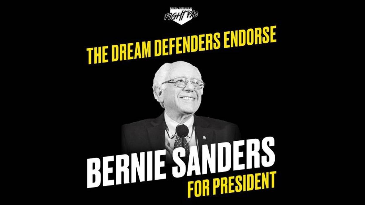 The Florida-based group Dream Defenders endorsed Sen. Bernie Sanders (I-Vt.) in the 2020 Democratic presidential primary race on Wednesday.