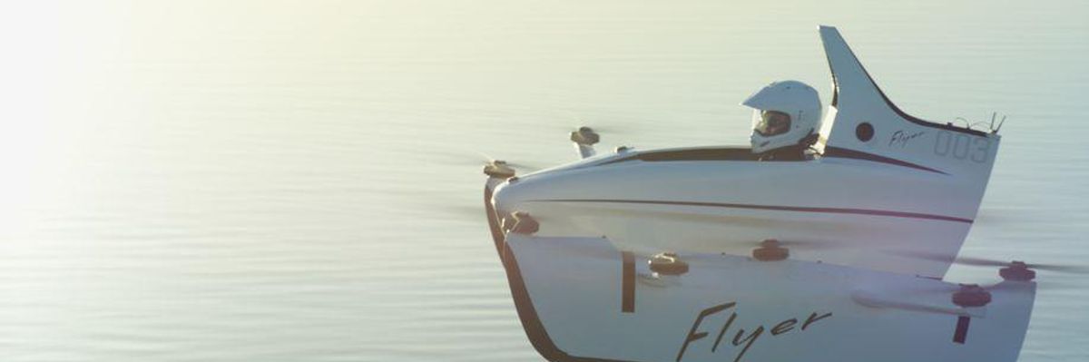 In the United States, Real Flying Cars a Thing But 'Very Serious People' Still Say Medicare for All 'Too Expensive'