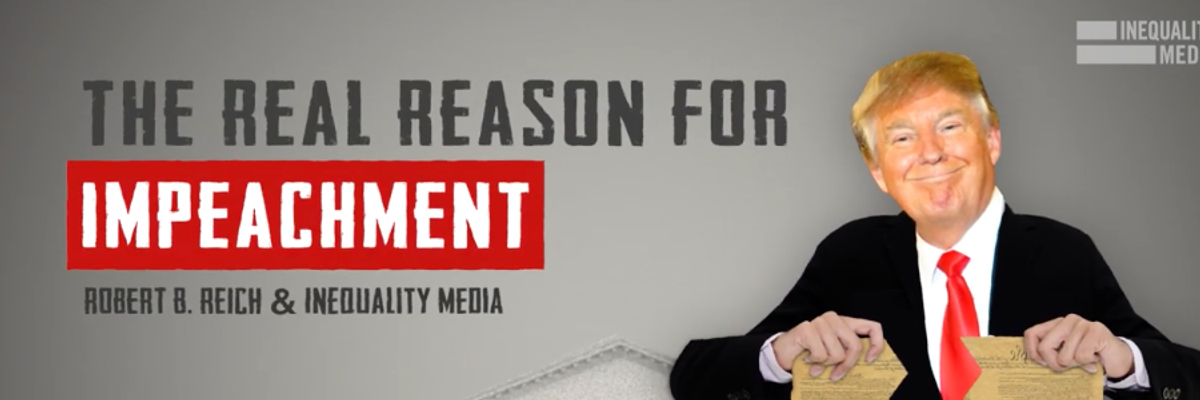 Why Impeach Trump? It's the Right Thing to Do