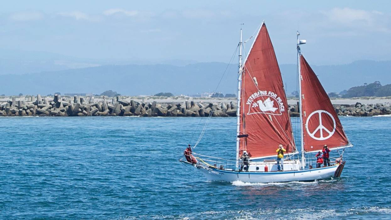 The Golden Rule, a sailboat that voyages for peace
