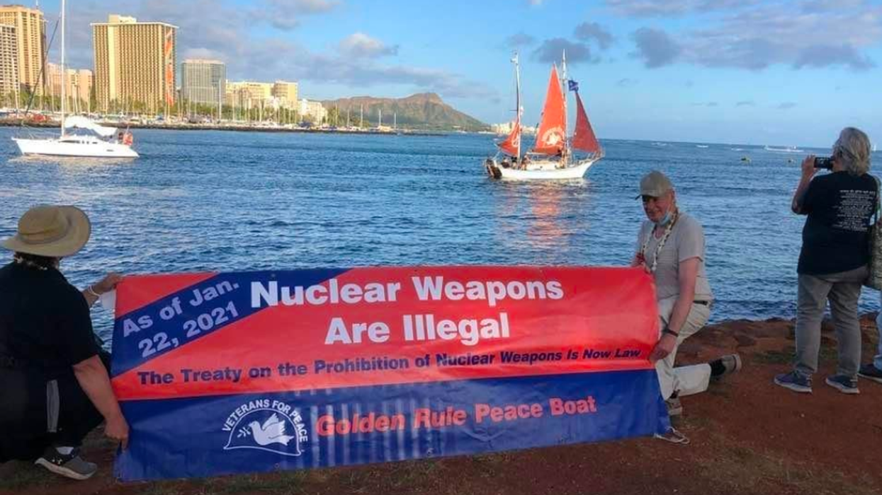 The Golden Rule sailboat