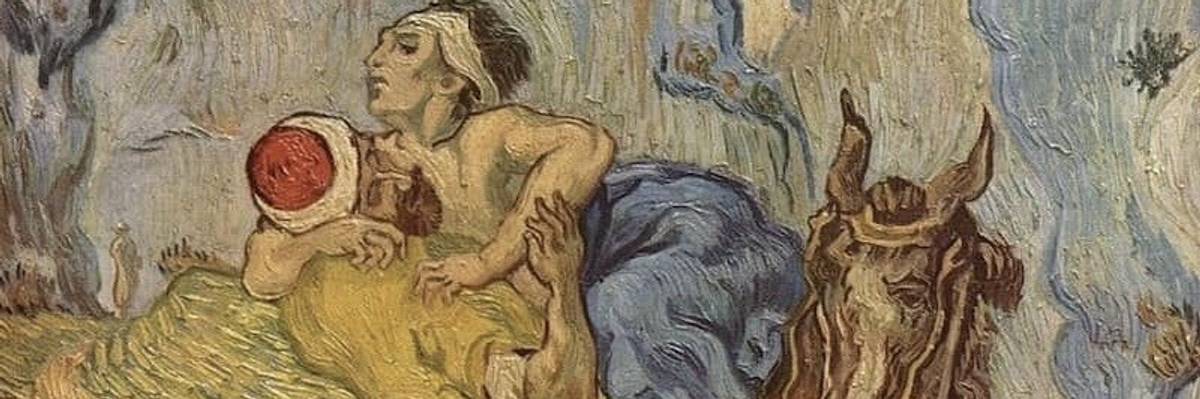 The Good Samaritan by Vincent van Gogh.