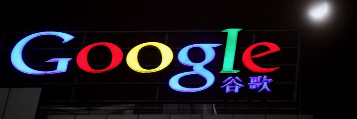 Human Rights Groups Blast Google for 'Actively Aiding China's Censorship and Surveillance Regime'