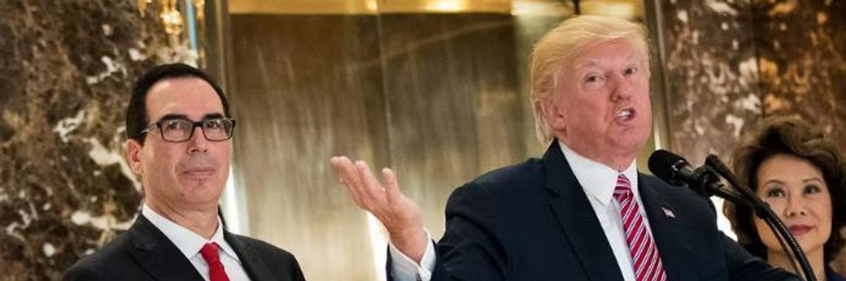 On Tax Day, Still 'No Evidence' Trump Tax Cuts Are Trickling Down to Workers