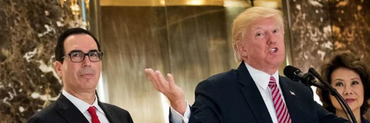 On Tax Day, Still 'No Evidence' Trump Tax Cuts Are Trickling Down to Workers