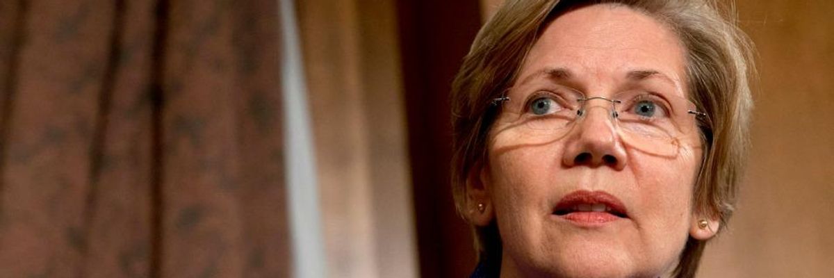 "Come Down Hard" on Banks That Enable US Tax Dodgers, Declares Sen. Warren