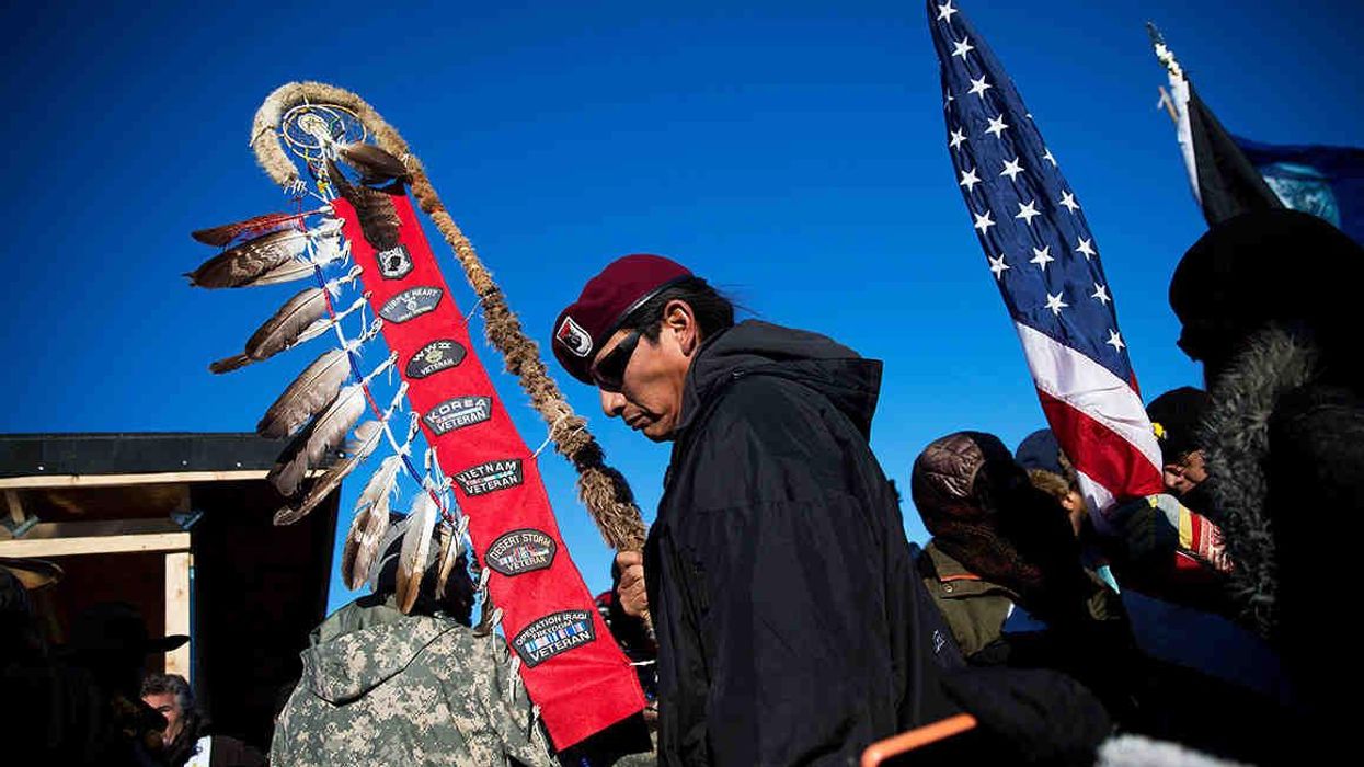 The South Dakota Legislature Has Invented a New Legal Term to Target Pipeline Protesters