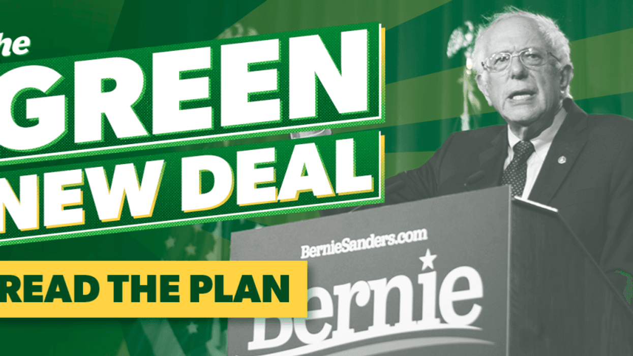 Confronting the Climate Crisis--Why We Need Bernie Sanders' Green New Deal