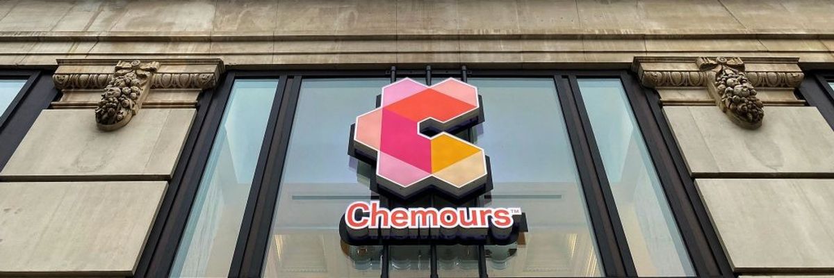 The headquarters of Chemours Company is seen on October 11, 2021.