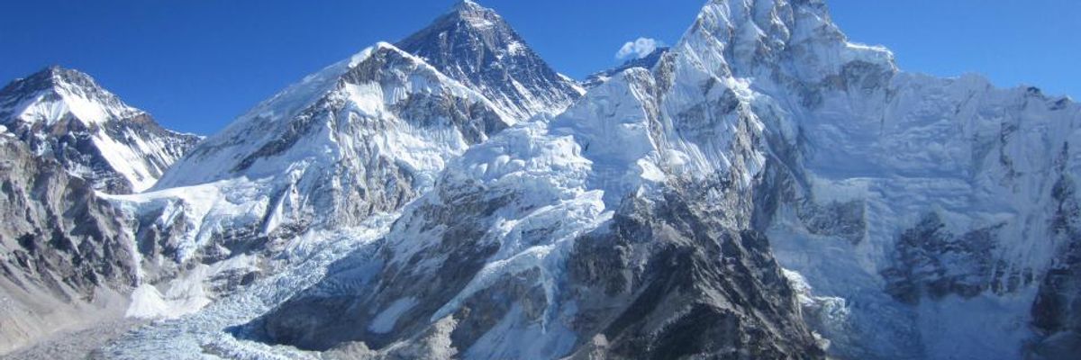 'The Climate Crisis You Haven't Heard of': Even if Carbon Emissions Fall, a Third of Himalayan Ice to Melt by 2100