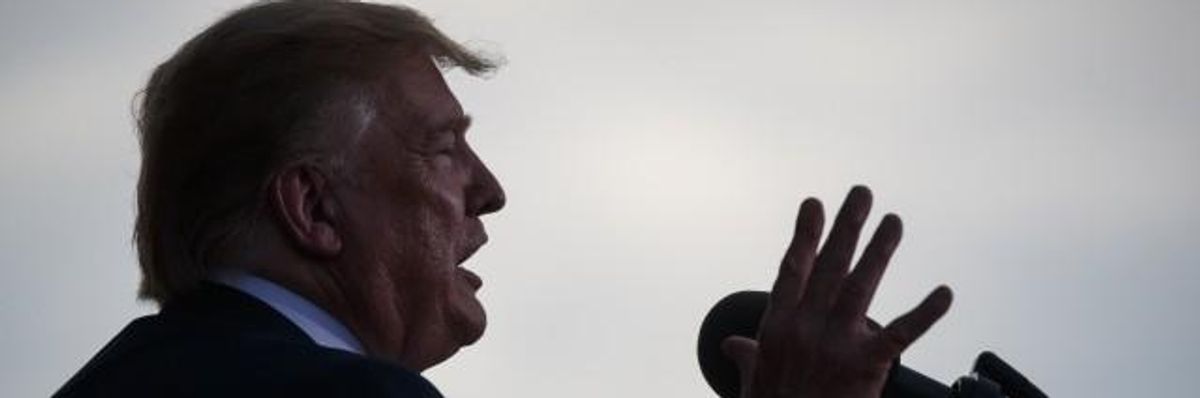 Trump's Most Nakedly Corrupt Tweet Yet