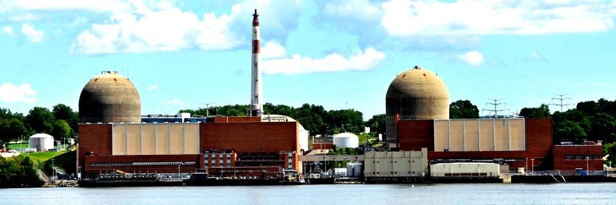Oil Sheen Visible on Hudson River After Fire at NY Nuclear Plant