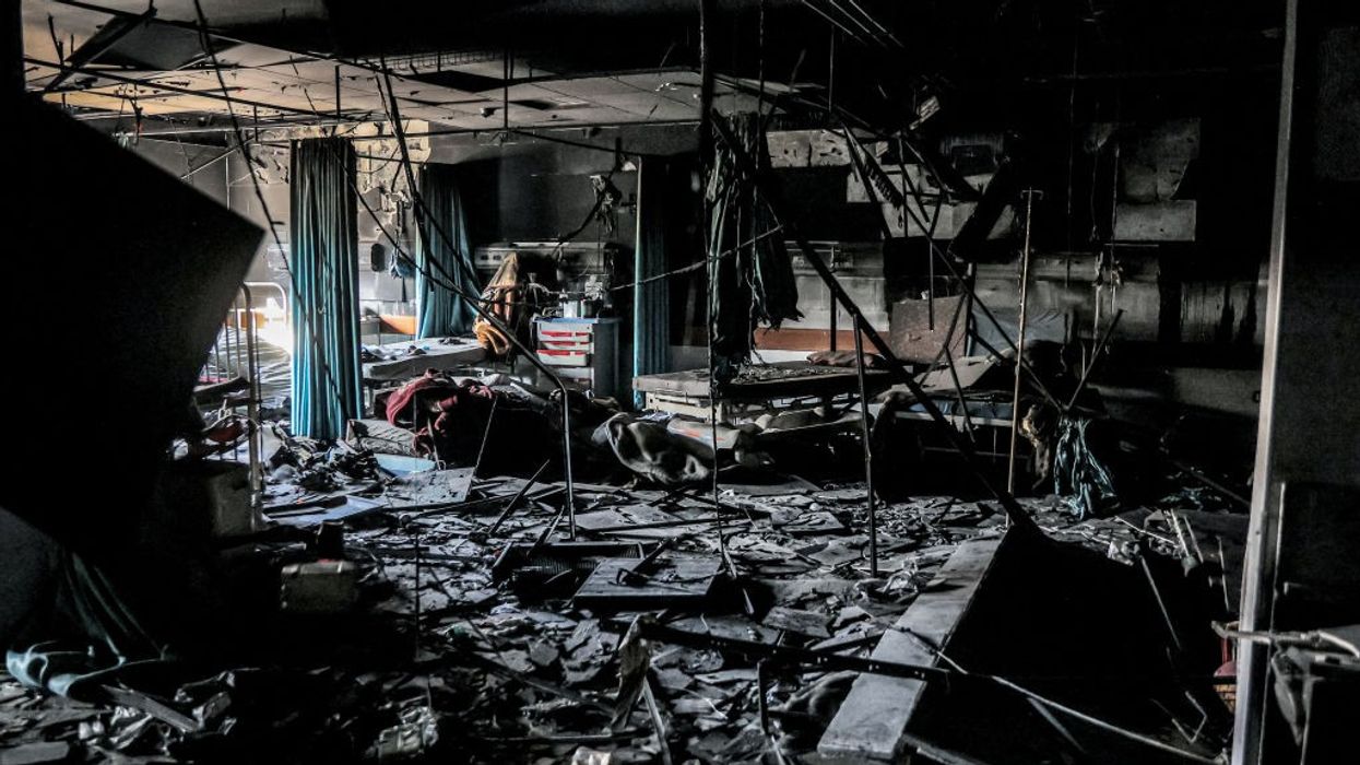 The intensive care unit of the Kamal Adwan Hospital