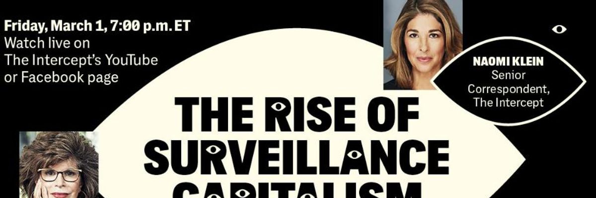WATCH: Naomi Klein and Shoshana Zuboff Discuss Mounting Dangers of 'Surveillance Capitalism'
