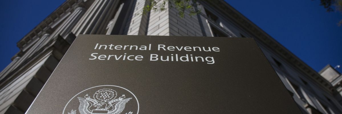 The Internal Revenue Service (IRS) building
