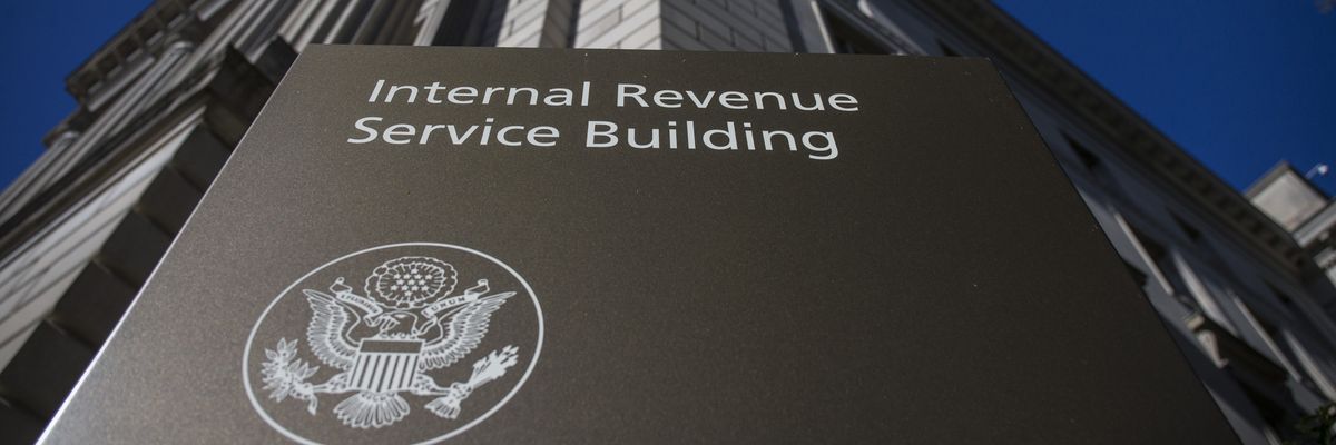 The Internal Revenue Service (IRS) building