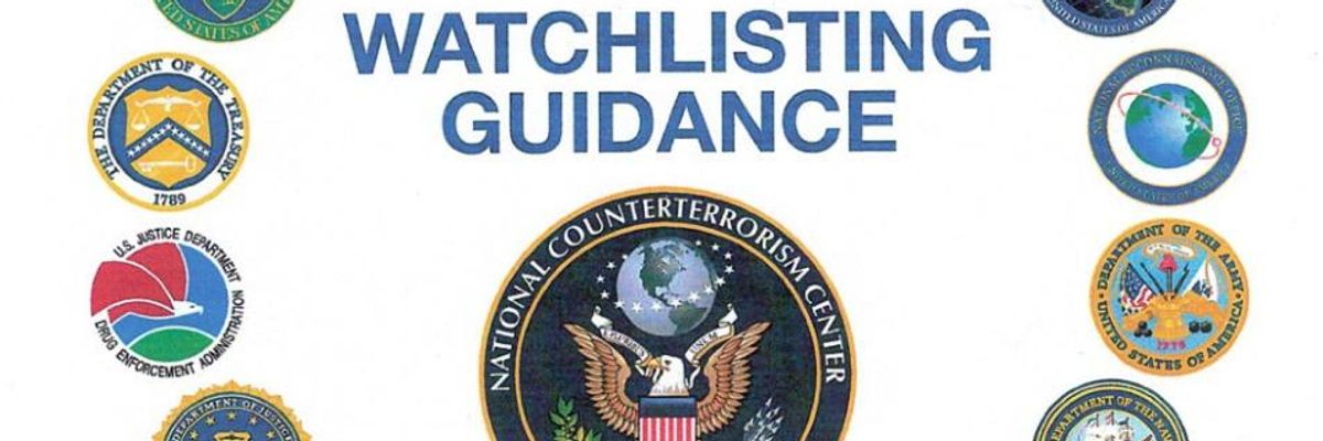 Source Leaks Secret Guidelines for US Government "Watchlist"