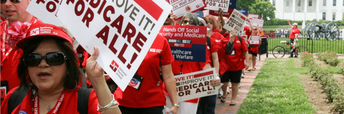 With Trumpcare Vote Looming, Medicare For All Supporters Set to March