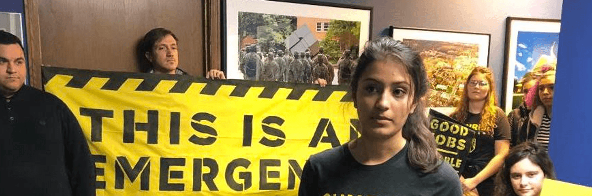 Young People Are Escalating to Sit-ins in Politicians'Offices Today. Here's Why.