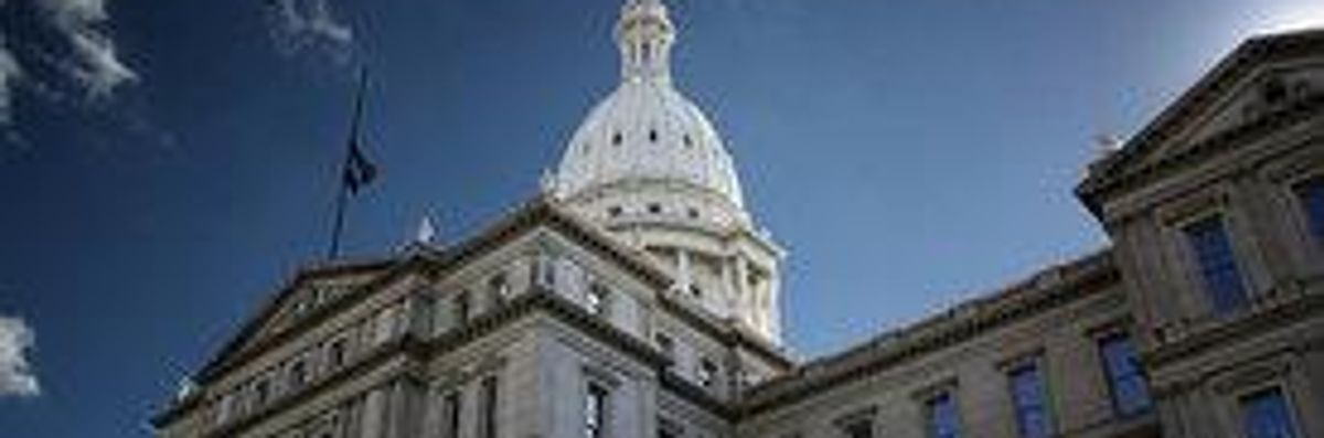 Protests Erupt at Michigan Capitol After Right-Wing Legislative Assault