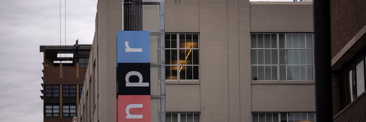 The National Public Radio (NPR) headquarters is on North Capitol Street in Washington, D.C.