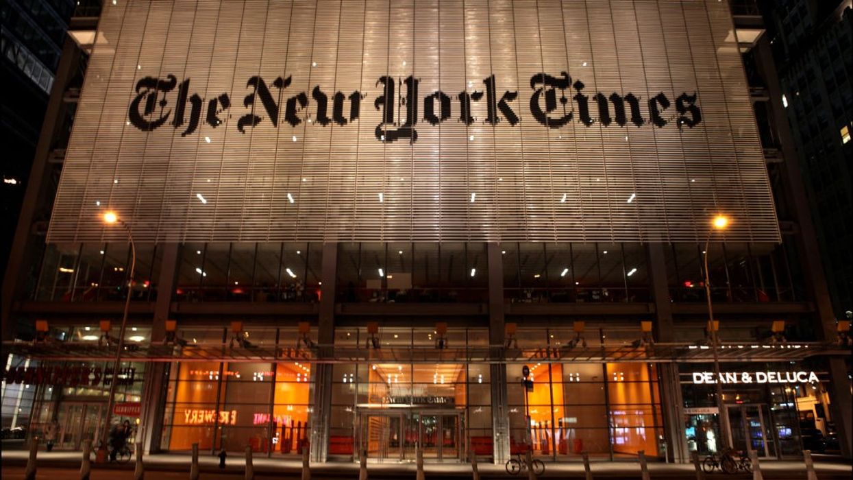 the new york times building