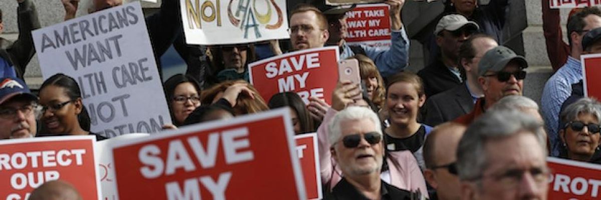 Trumpcare Opponents to Senate Dems: 'Play Hardball. Don't Be Weak'