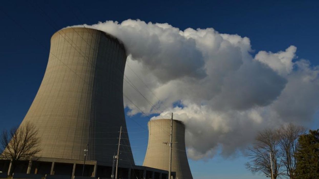 The nuclear power plant in Byron, Illinois.