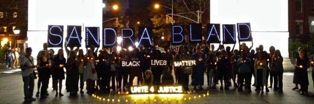 Across the US, Activists Shine Light On Sandra Bland's Mysterious Death