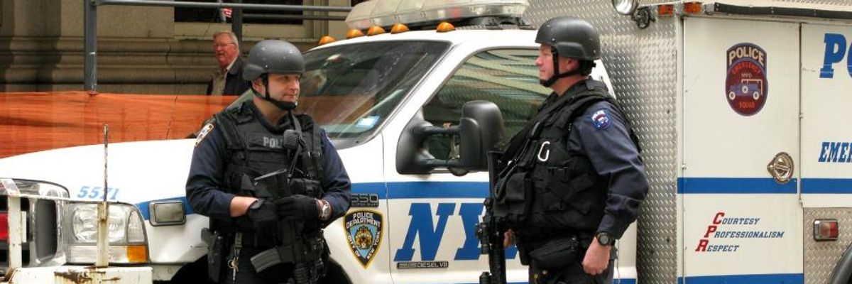 NYPD Commissioner Invokes #BlackLivesMatter Protests to Justify New "Anti-Terrorism" Unit