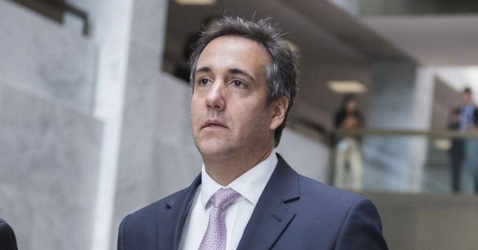 The office and residences of President Donald Trump's longtime lawyer, Michael Cohen, was raided by federal agents on Monday afternoon. (Photo: @JohnLaprise/Twitter)