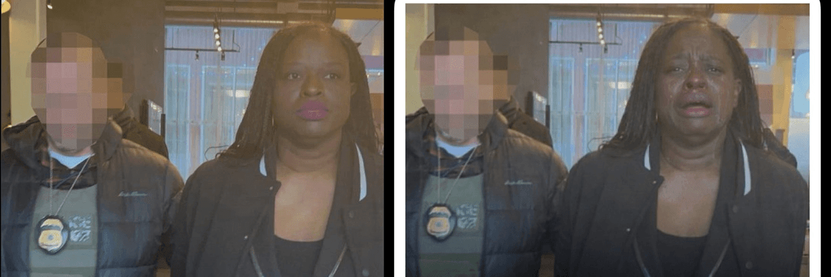 ‘Dark, Bizarre Stuff’: White House Posts Deepfake Image of Arrested ICE Protester Crying